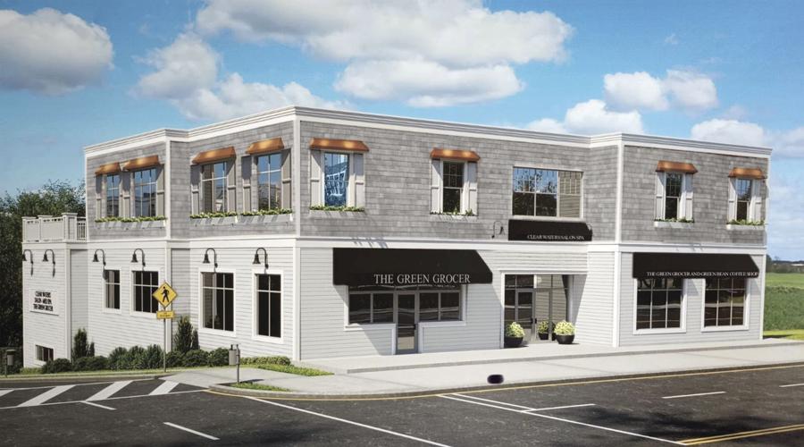 Proposed Bay Life Building, 1 E. Geneva St. (State Hwy. 67) at the corner of Geneva Street and Walworth Avenue in downtown Williams Bay