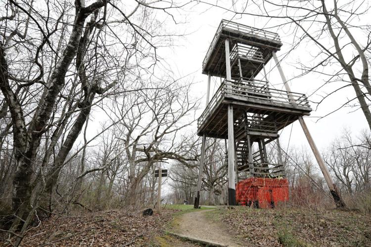 Blue Mound State Park observation tower