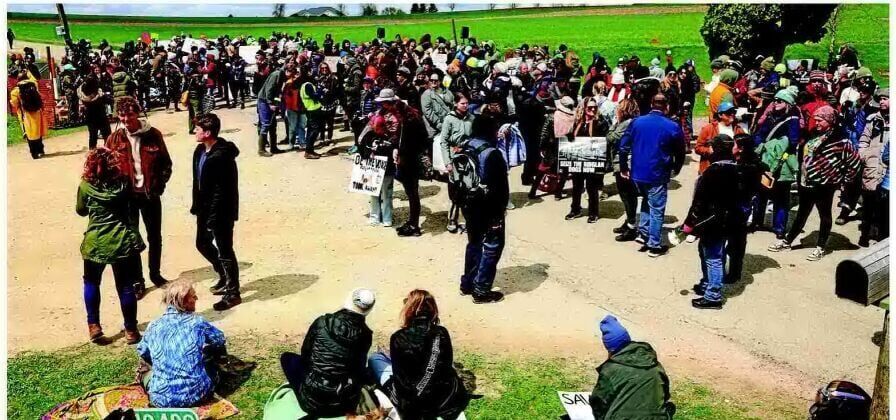 Animal rights activists decry police response