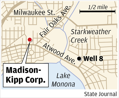Madison Kipp map