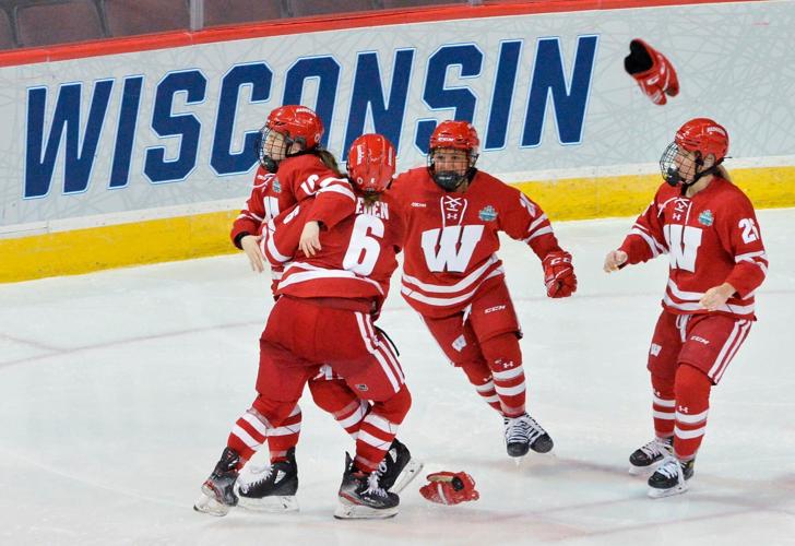 Watts OT goal celebration
