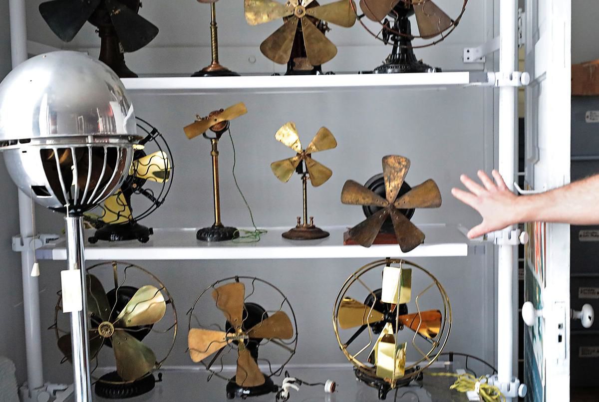 antique fan