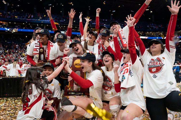 NCAA Wisconsin Nebraska Volleyball