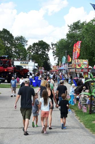 Racine County Fair crowd photo 2022