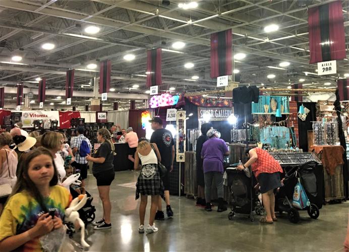 Wisconsin Exposition Hall crowd at the 2022 Wisconsin State Fair