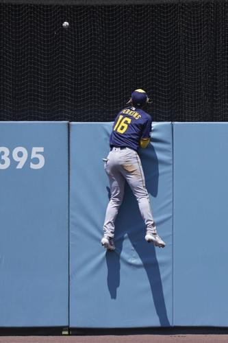 Brewers Dodgers Baseball