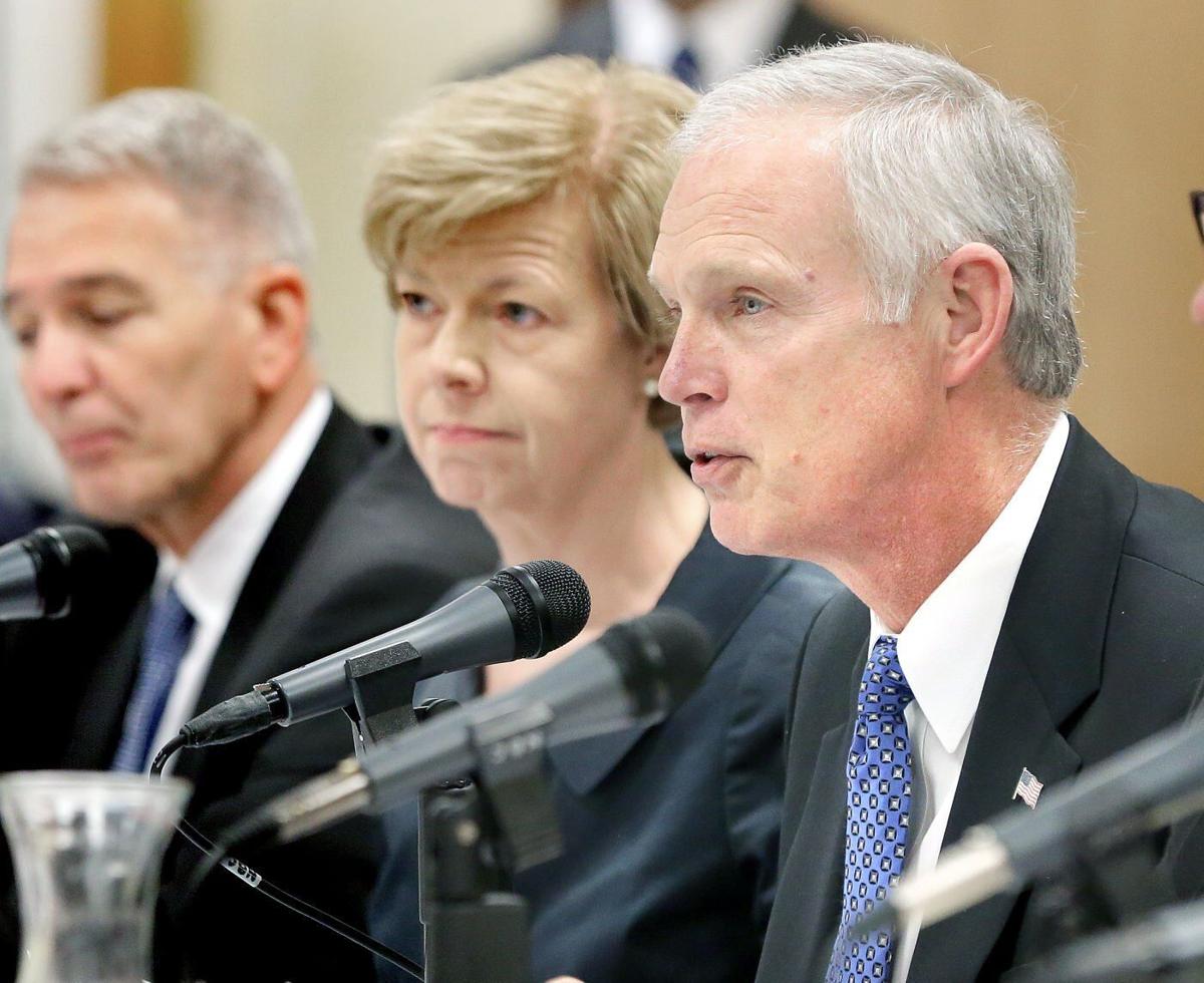 Ron Johnson and Tammy Baldwin