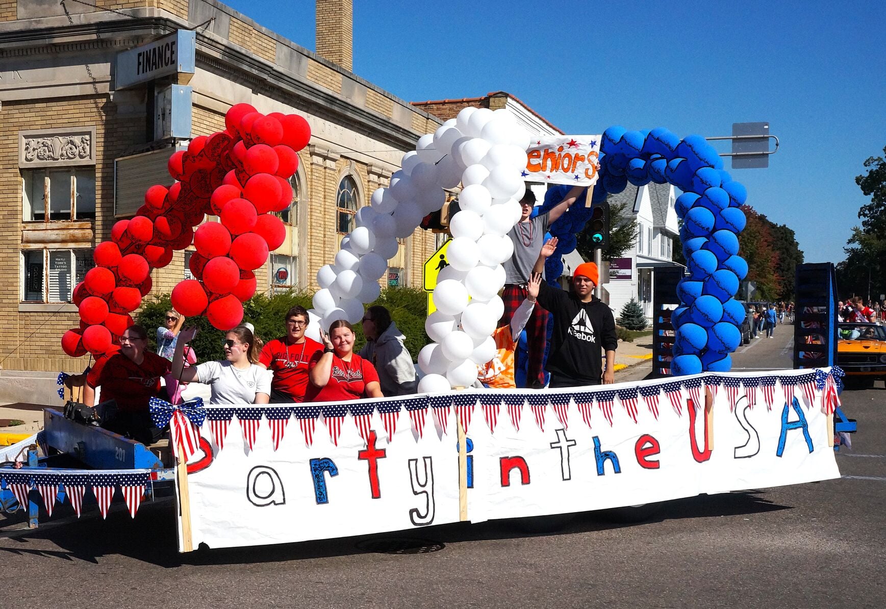 Big Foot High School Class of 2025 senior float