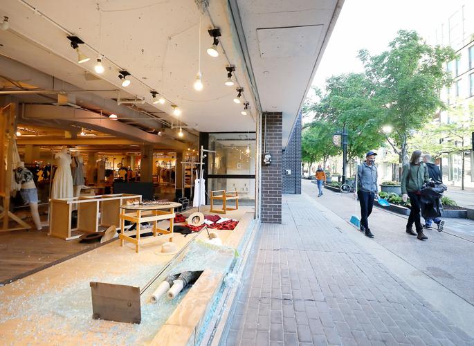 Madison cleans up after riot Downtown