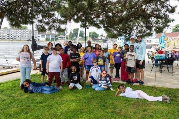 Boys and Girls Club sailing outing