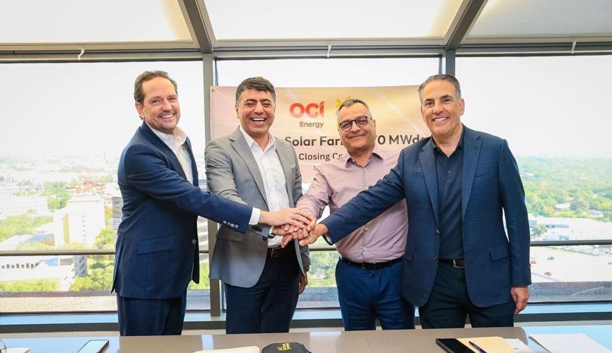 OCI Energy and Arava Power execute MIPA for 670 MWdc La Salle Solar in Texas