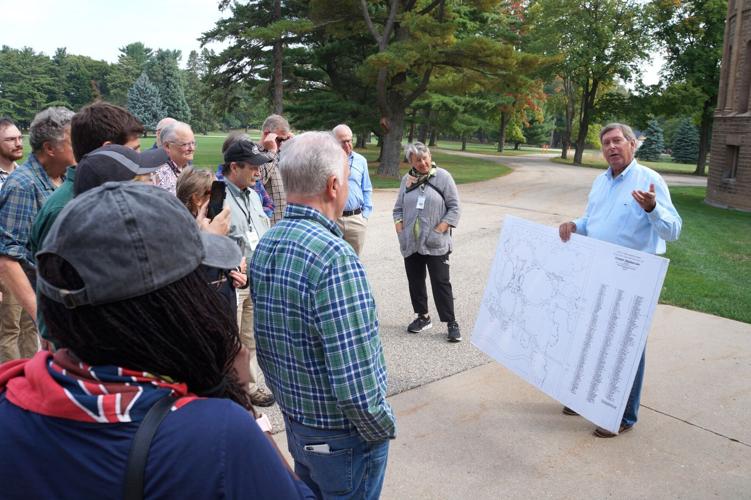 Olmsted Network members tour Yerkes Observatory in Williams Bay