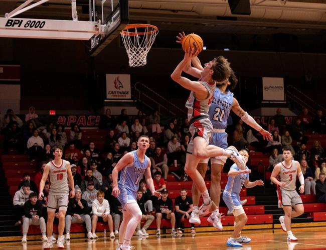 Griffin Daun Carthage men's basketball