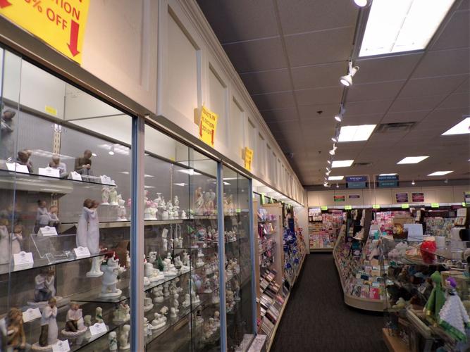 An aisle in Hallmark