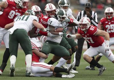 Zack Baun  UW vs. Michigan State