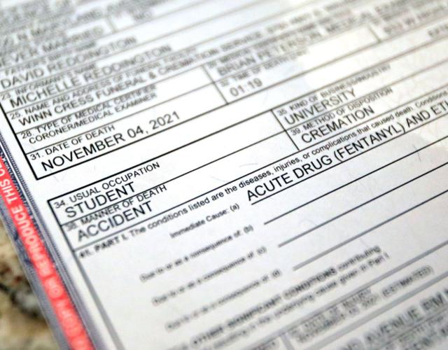 Death certificate