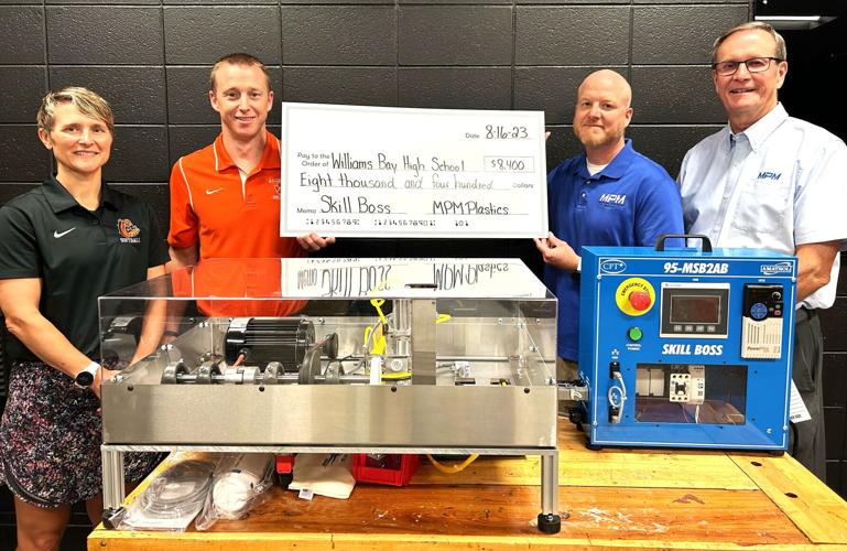 Grant, donation fund purchase of equipment for Williams Bay High School's technical education program