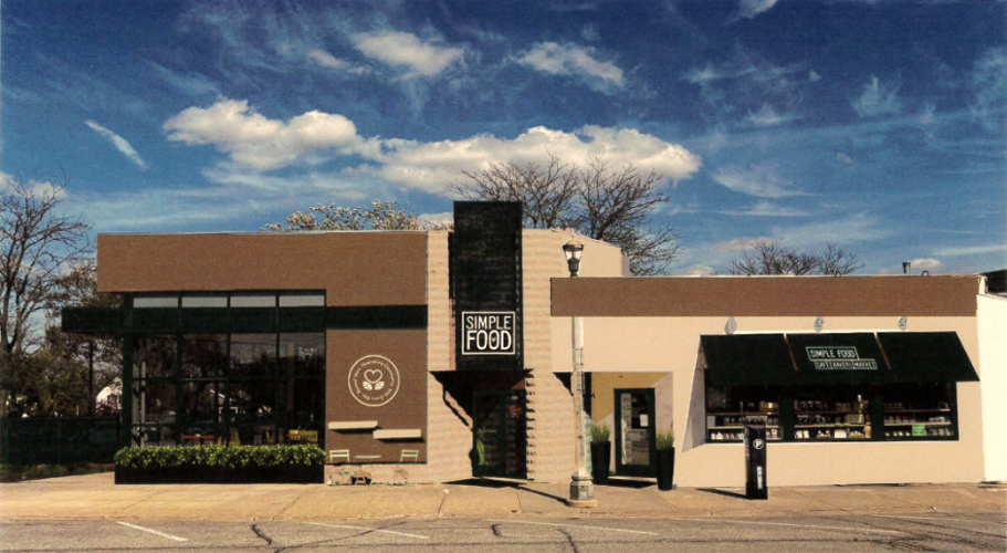 Simple Cafe Rendering