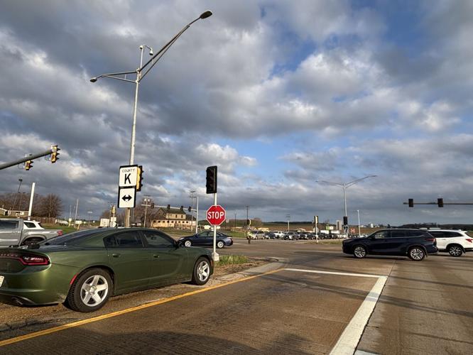Deputies direct traffic at Highway 12 and K, Barry Adams