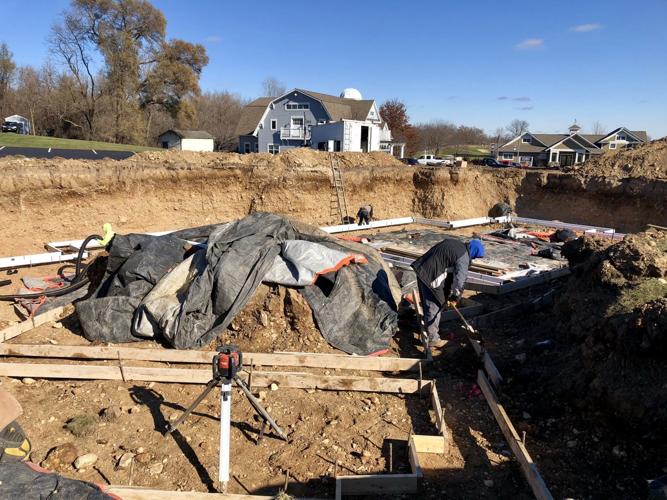 Geneva National business early construction