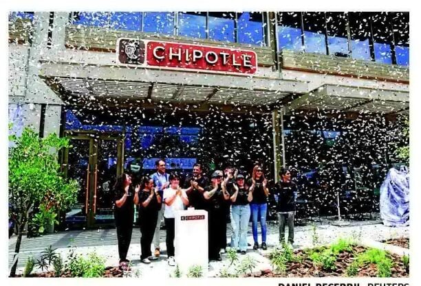 Chipotle opens first site in Mexico