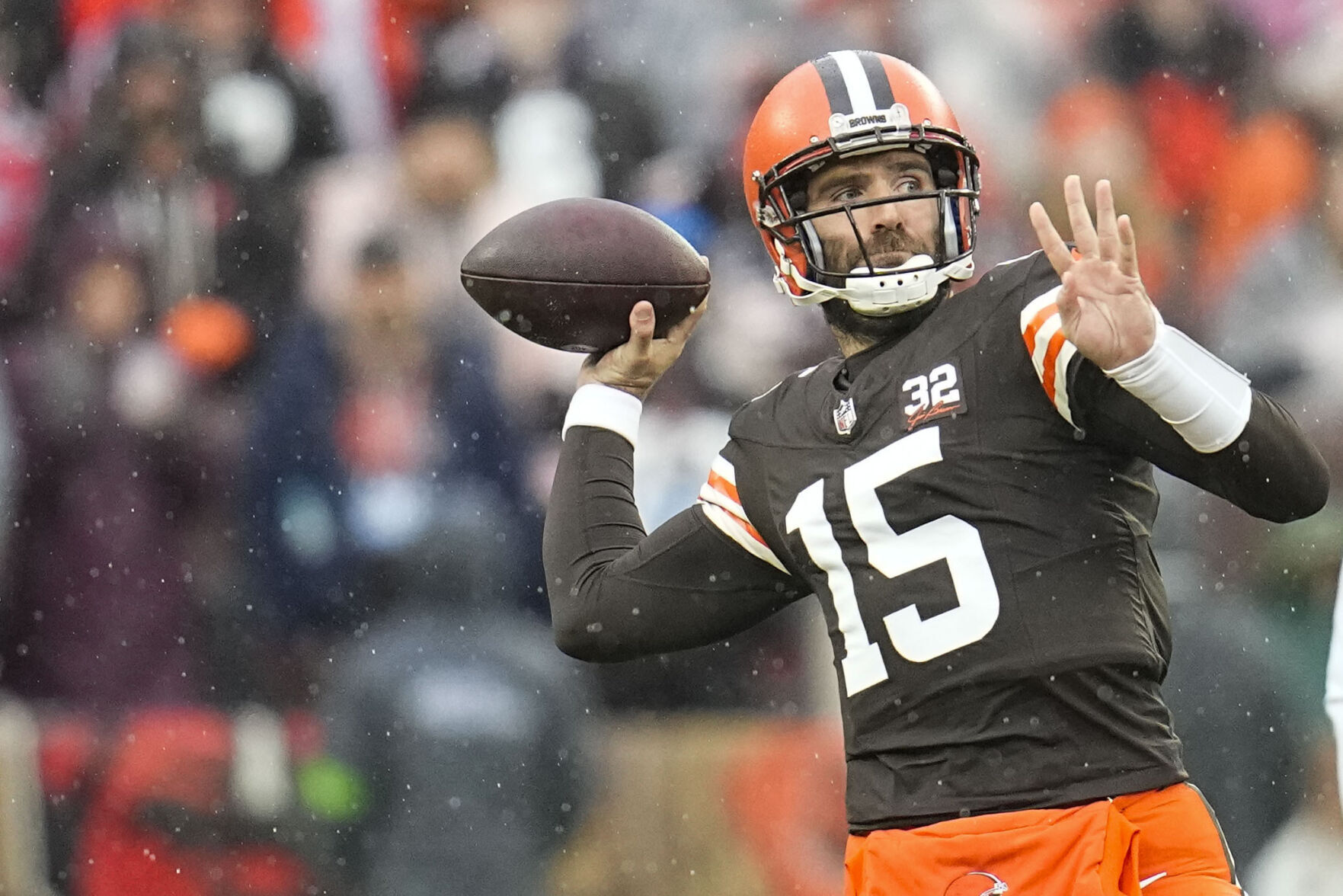 Flacco giving Browns a steady presence and leadership