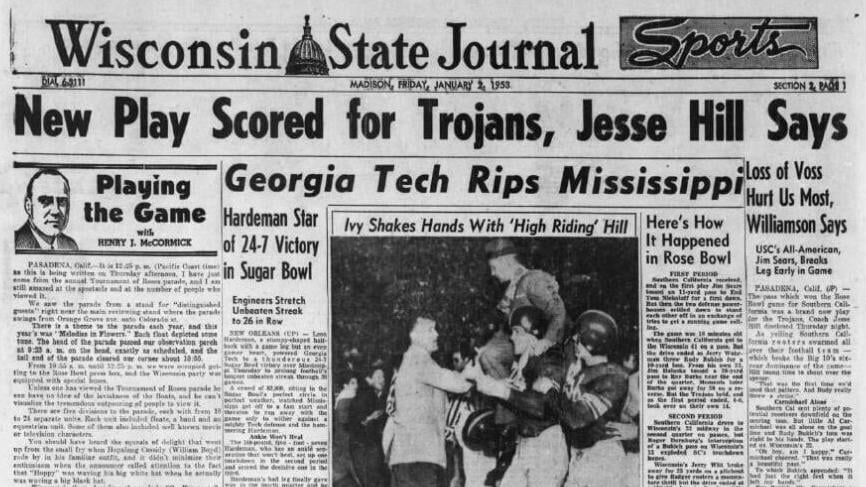 Jan. 2, 1953, State Journal Sports cover
