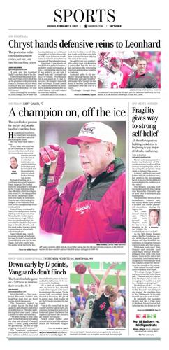 5. Feb 3, 2017 - Sports cover