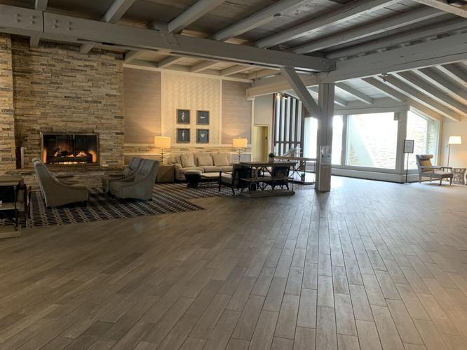 Several areas of the Abbey Resort have been renovated during the past few years including the lobby