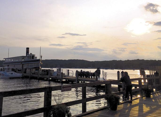 Riviera Docks late on a summer's day