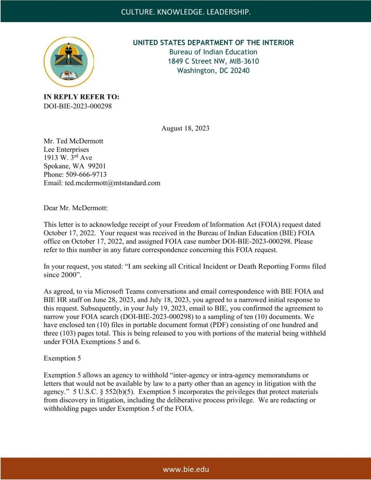 BIE-2023-000298 McDermott First Interim Response Letter.pdf