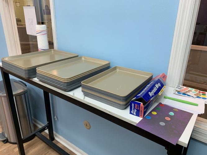 Creative Forces Art Studio features different types of supplies that people can use to paint their sculpture