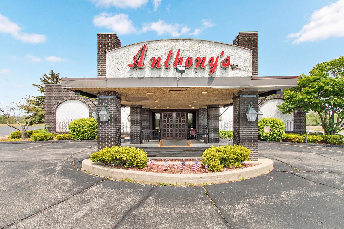 Local landmark supper club, Anthony's Steakhouse, for sale