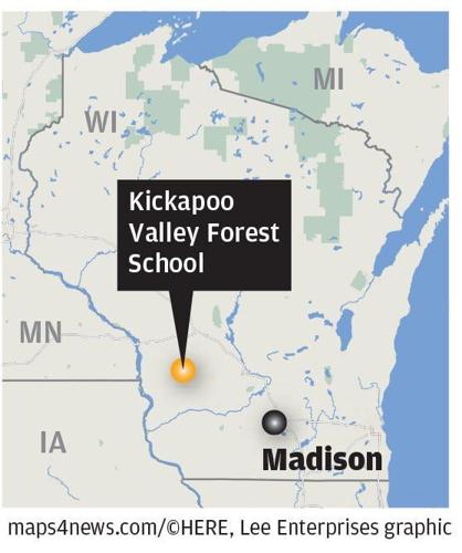 Kickapoo Valley Forest School Map