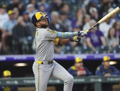 Brewers Rockies Baseball