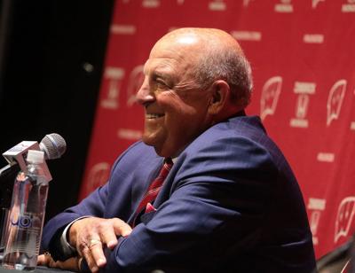 Alvarez has fun at event