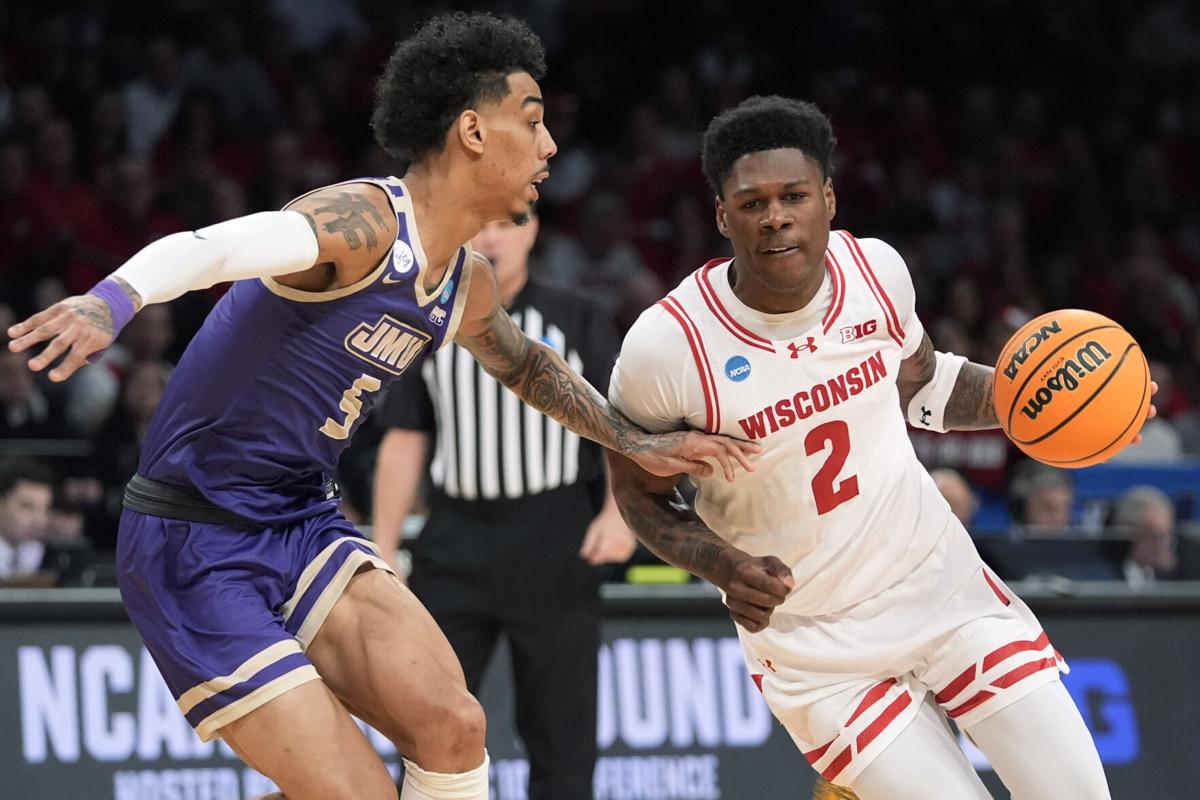 NCAA James Madison Wisconsin Basketball