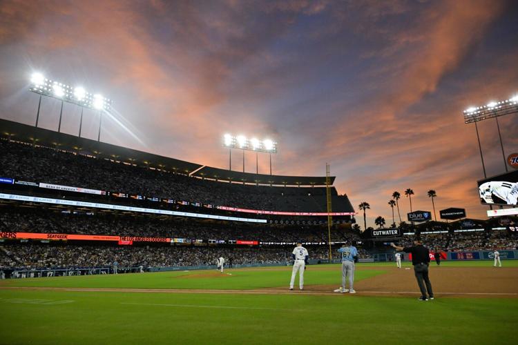 BASEBALL-MLB-LAD-MIL/