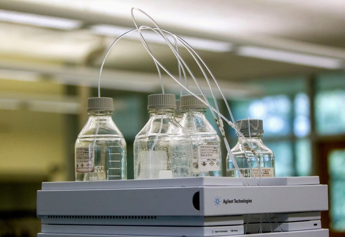 Equipment to test PFAS, AP generic file photo