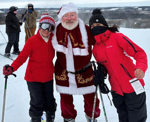 Ski with Santa