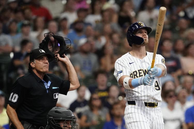 Marlins Brewers Baseball