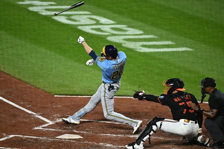 BASEBALL-MLB-BAL-MIL/