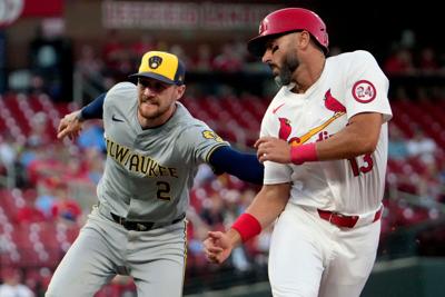 Brewers Cardinals Baseball