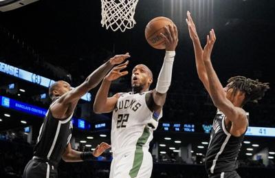 Bucks Nets Basketball