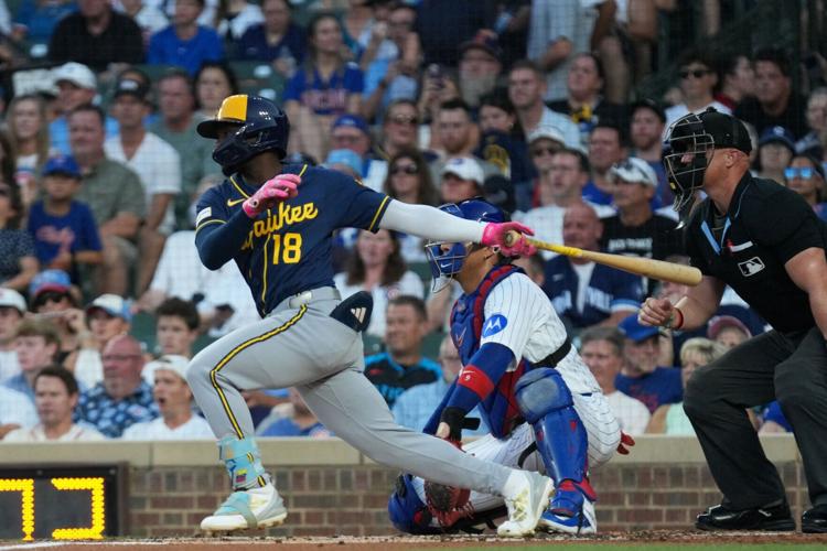 BASEBALL-MLB-CHC-MIL/