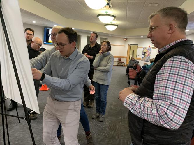 David Winger and Mayor Todd Krause