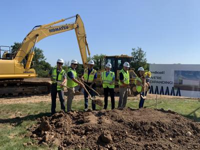 Breaking ground on 40,000 square-foot addition