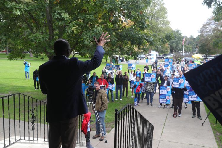 Byron Brown early voting rally