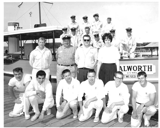 Gage Marine U.S. Mailboat staff in undated photo