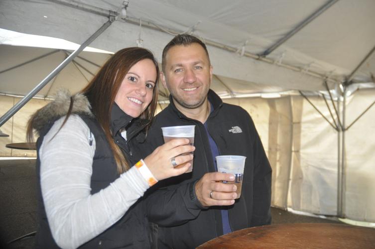 Drago and Danijela Vidovic at Oktoberfest